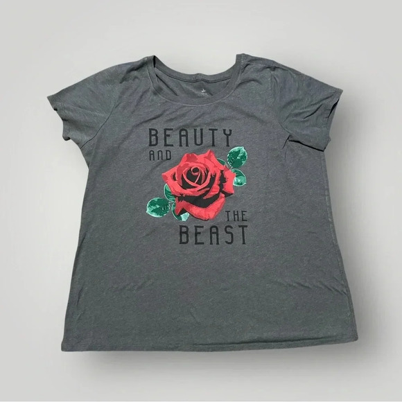 torrid Tops - Torrid Disney Beauty and the Beast T-Shirt – Size 3